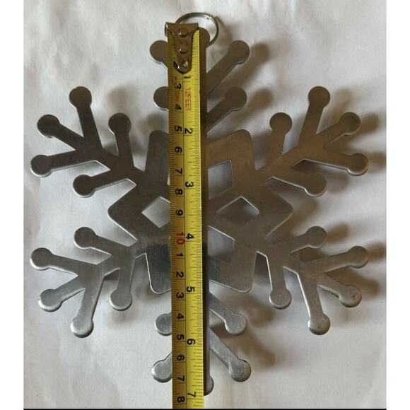 Set Of 4 Copco Cast Aluminum Snowman Snowflake Trivet Baking Cooking Christmas - Picture 4 of 8